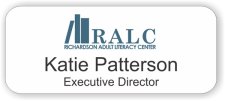(image for) Richardson Adult Literacy Center White Rounded Corners badge