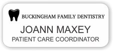 (image for) Buckingham Family Dentistry White Rounded Corners badge