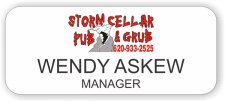(image for) Storm Cellar Pub LLC White Rounded Corners badge