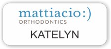 (image for) Mattiacio Orthodontics Full Color - Round Corners badge