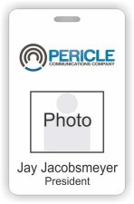 (image for) Pericle Communications Company Photo Id - Vertical badge
