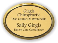 (image for) Girgis Chiropractic - Disc Center of Westerville Oval Executive Gold badge