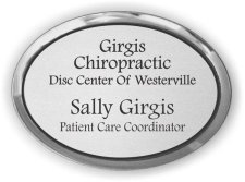(image for) Girgis Chiropractic - Disc Center of Westerville Oval Executive Silver badge