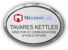 (image for) Meldon Law Oval Executive Silver badge
