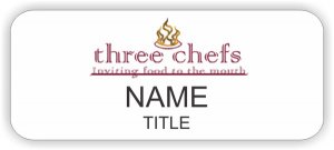 (image for) 3 Chefs Standard Black badge