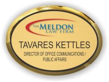 (image for) Law office of Jeffrey Meldon & Associates P.A. Executive Gold Oval badge