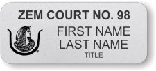 (image for) Zem court NO. 98 Standard Silver badge