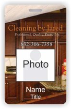 (image for) Cleaning By Jared Photo Id - Vertical badge