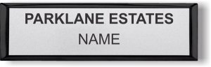 (image for) Parklane Estates Small Executive Black badge