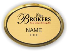 (image for) Elite Brokers Real Estate Group, LLC Oval Executive Gold badge