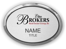 (image for) Elite Brokers Real Estate Group, LLC Oval Executive Silver badge