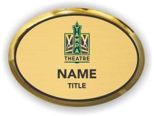 (image for) Tampa Theatre Oval Executive Gold badge