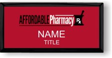 (image for) AFFORDABLE PHARMACY Executive Black Other badge