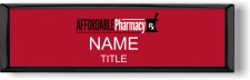 (image for) AFFORDABLE PHARMACY Small Executive Black Other badge