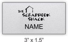 (image for) The Scrapbook Shack Silver Square Corners badge