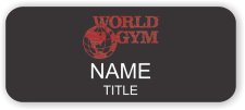 (image for) World Gym St Catharines Standard Black badge