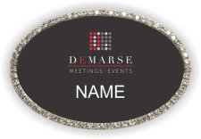 (image for) DeMarse Meetings & Events Bling Silver Other badge