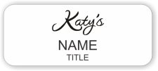 (image for) Katy's Hallmark Standard White badge