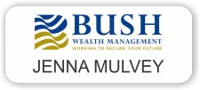 (image for) Bush Wealth Management White Badge