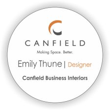 (image for) Canfield Business Designers Circle White badge