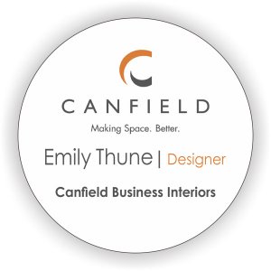 (image for) Canfield Business Designers Circle White badge