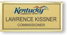 (image for) Commonwealth of Kentucky Executive Gold Badge