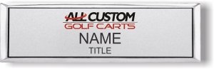 (image for) All Custom Golf Carts Small Executive Silver badge