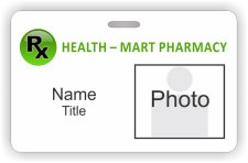 (image for) Health-Mart Pharmacy Photo ID Horizontal badge