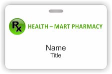(image for) Health-Mart Pharmacy ID Horizontal badge