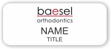 (image for) Baesel Orthodontics Standard White badge