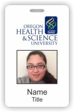 (image for) OHSU Photo ID Vertical badge