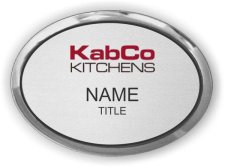 (image for) KabCo Kitchens Oval Executive Silver badge