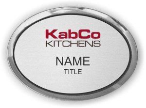 (image for) KabCo Kitchens Oval Executive Silver badge