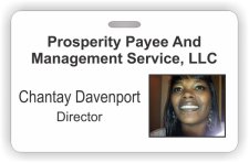 (image for) Prosperity Payee And Management Service, LLC Photo ID Horizontal badge