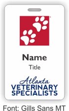 (image for) Atlanta Veterinary Specialists ID Vertical badge
