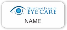(image for) Duncan Family Eye Care Standard White badge