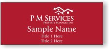 (image for) P M Services Standard Other Square Corner badge