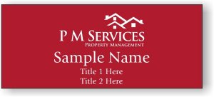 (image for) P M Services Standard Other Square Corner badge