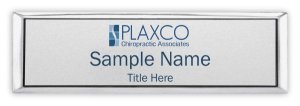 (image for) Plaxco Chiropractic Associates Small Executive Silver badge