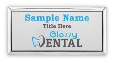 (image for) Glossy Dental Executive Silver badge