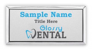 (image for) Glossy Dental Executive Silver badge