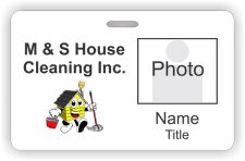 (image for) M & S House Cleaning Inc. Photo ID Horizontal Badge