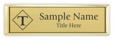(image for) Thompson Funeral Home, Inc. Small Executive Gold badge