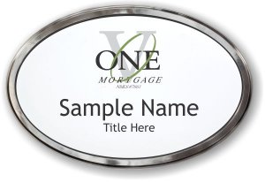 (image for) Vision One Oval Prestige Polished badge