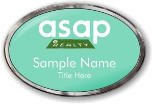 (image for) ASAP REALTY Oval Prestige Polished badge