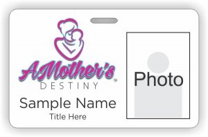 (image for) A Mother\'s Destiny, INC Photo ID Horizontal badge