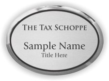(image for) The Tax Schoppe Oval Executive Silver badge