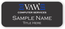 (image for) Evan's Computer Services Standard Black badge