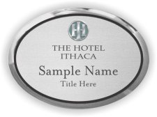 (image for) Hotel Ithaca Oval Executive Silver badge