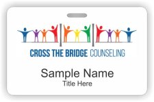 (image for) Cross the Bridge Counseling ID Horizontal badge